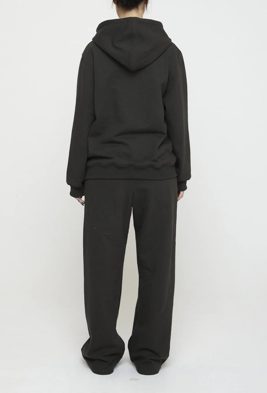 wrapskirt pants black — .nibgnus